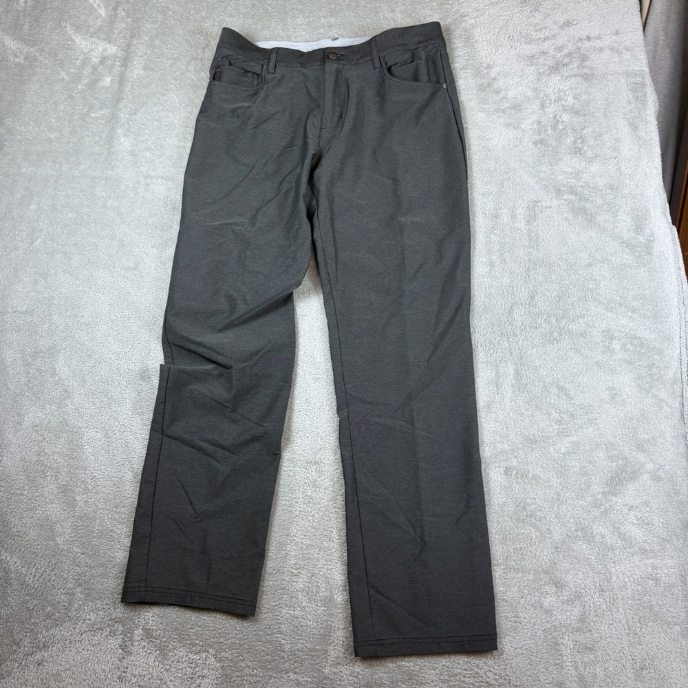 Adidas‎ Pants Men 32x32 Ultimate360 Golf Straight Leg Grey Stretch Active